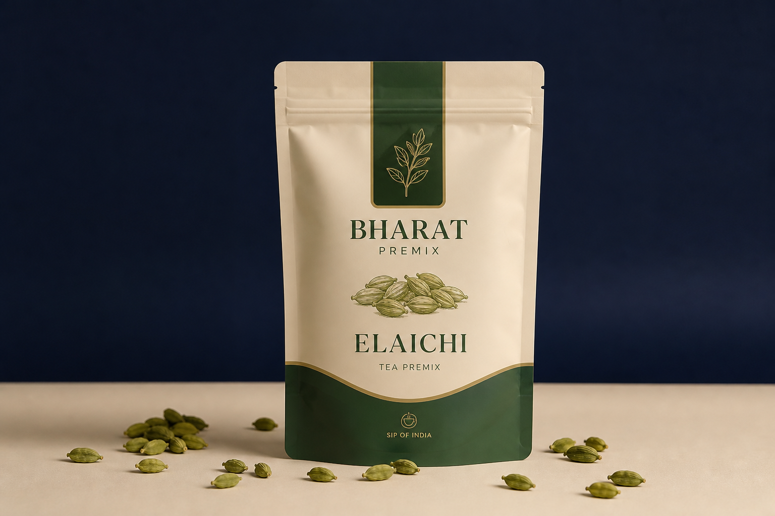 Bharat Premix elaichi tea premix pack